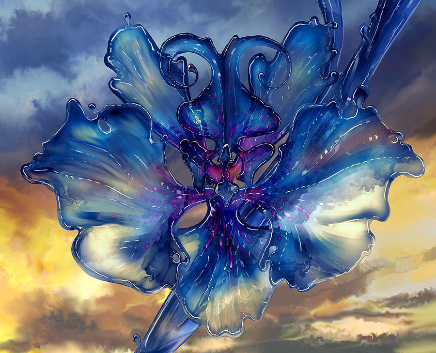 Chaotic TCG: Water Orchid by stonewurks on DeviantArt