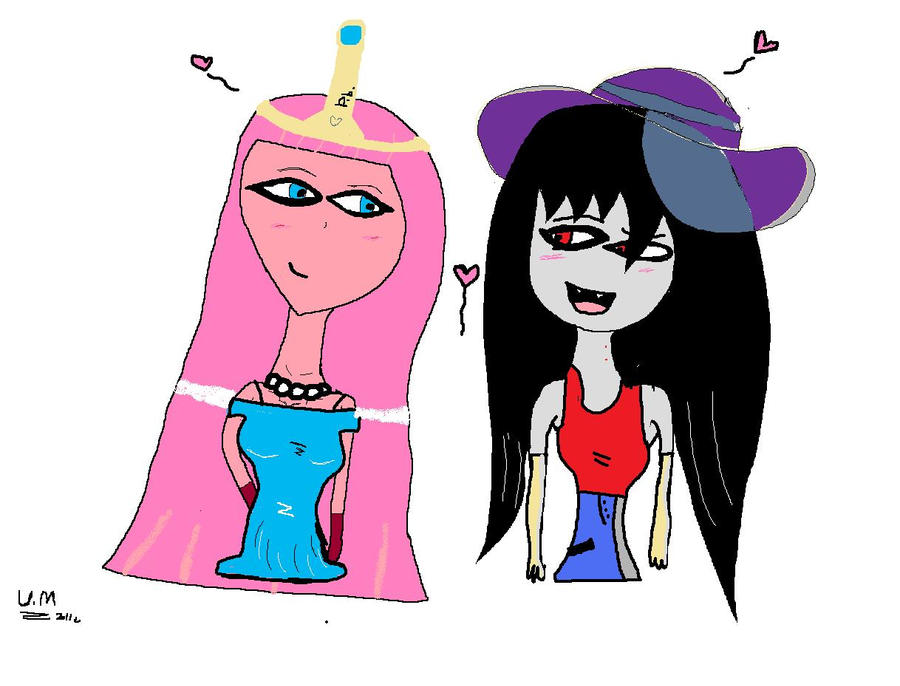 PB and Marceline - Bubbline by MewYare on DeviantArt