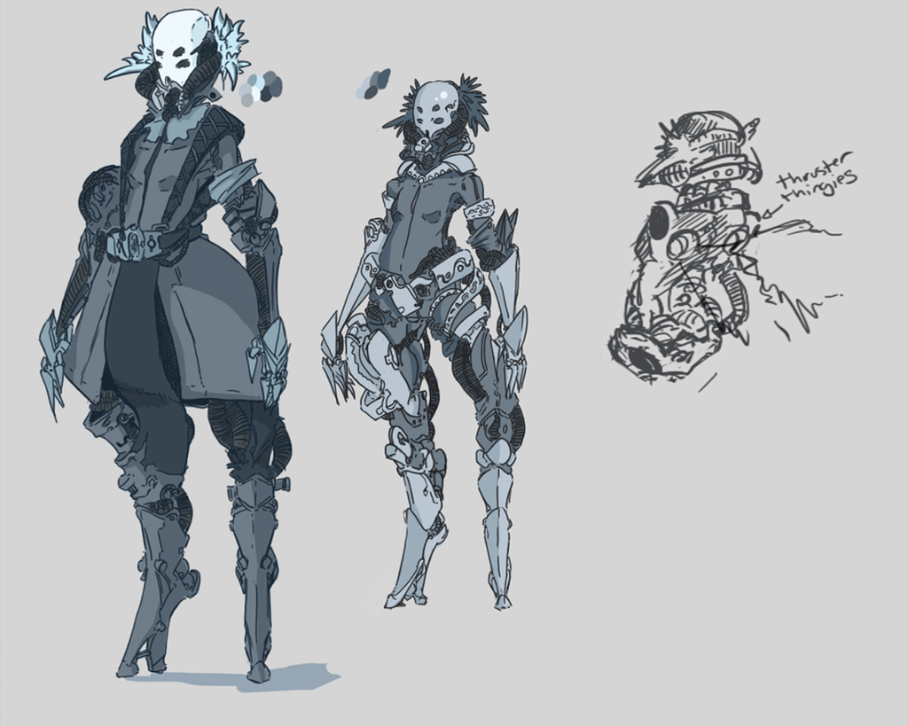 Warframe fan concept (slightly improved version) by boringcabbage on ...