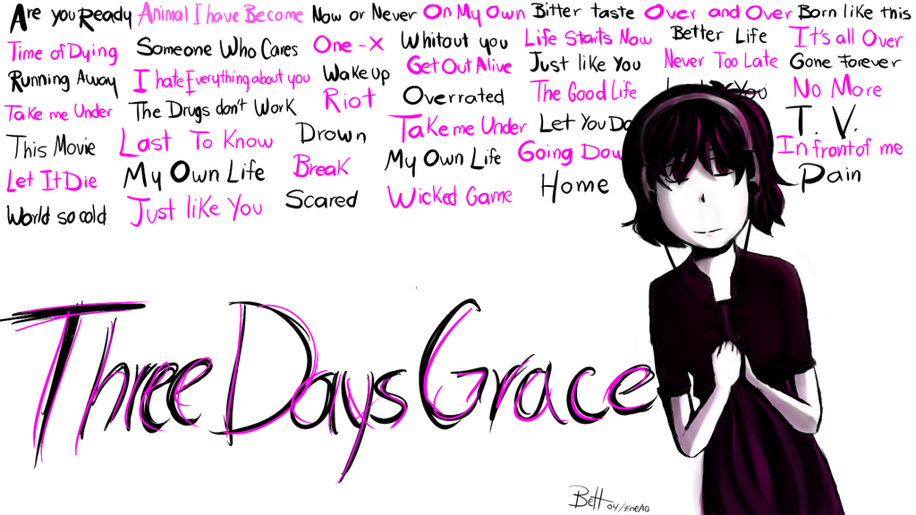 Three Days Grace by bettwitch