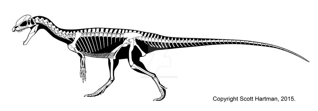 New-look Dilophosaurus by ScottHartman on DeviantArt