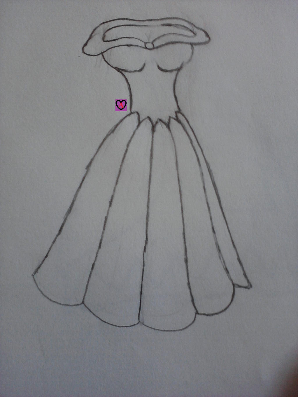 Ballroom Dress Design Sketch by FashionSpectrum on DeviantArt