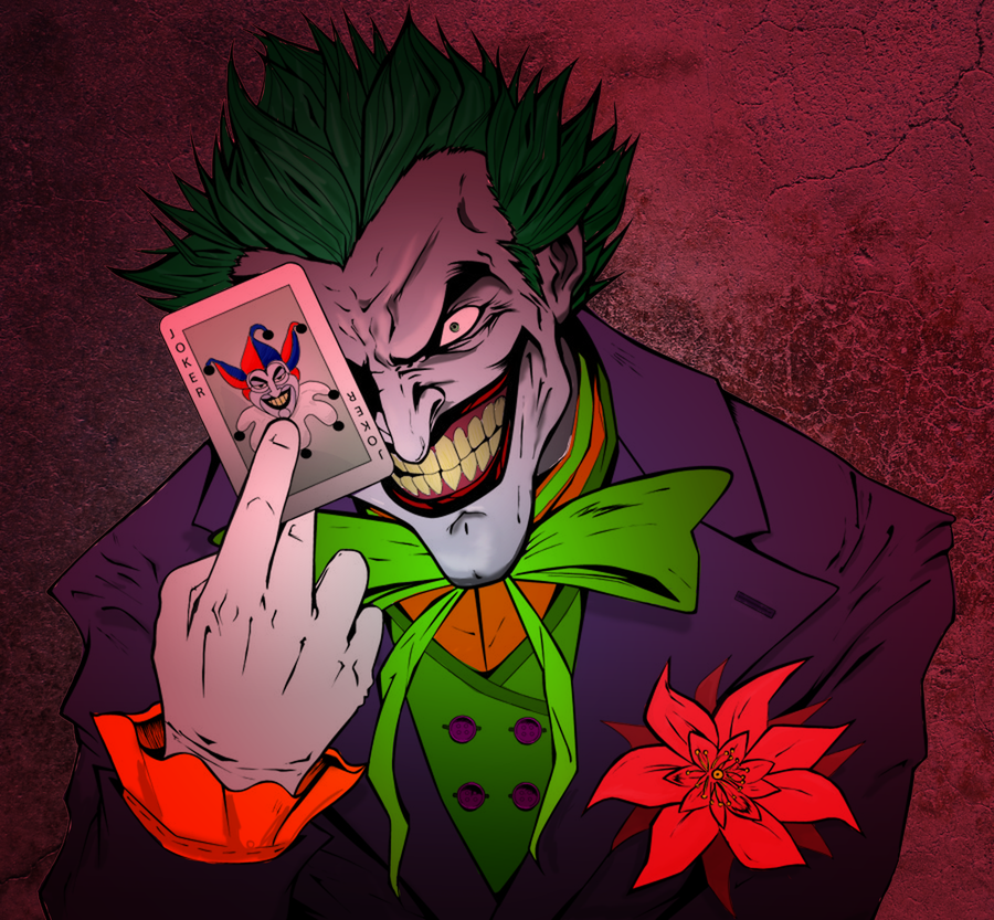 The_Joker Coloured by tubbolard on DeviantArt