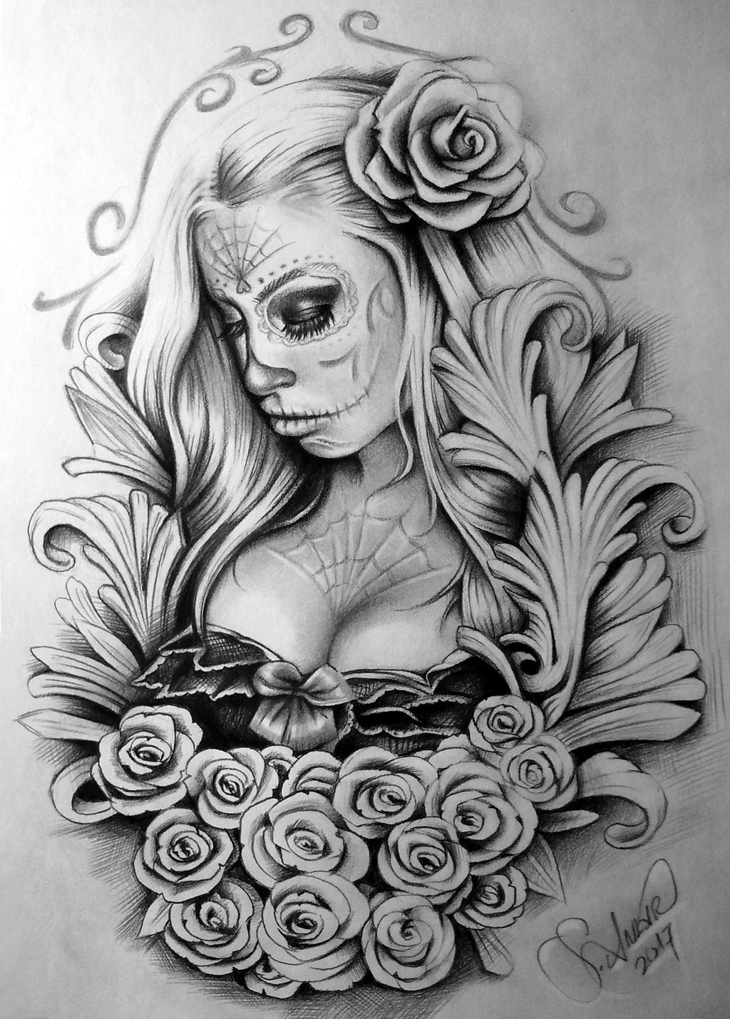 Tattoo Drawing 2 by serkanpainter on DeviantArt