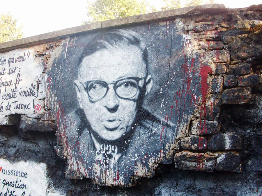 Jean-Paul Sartre by Jona25