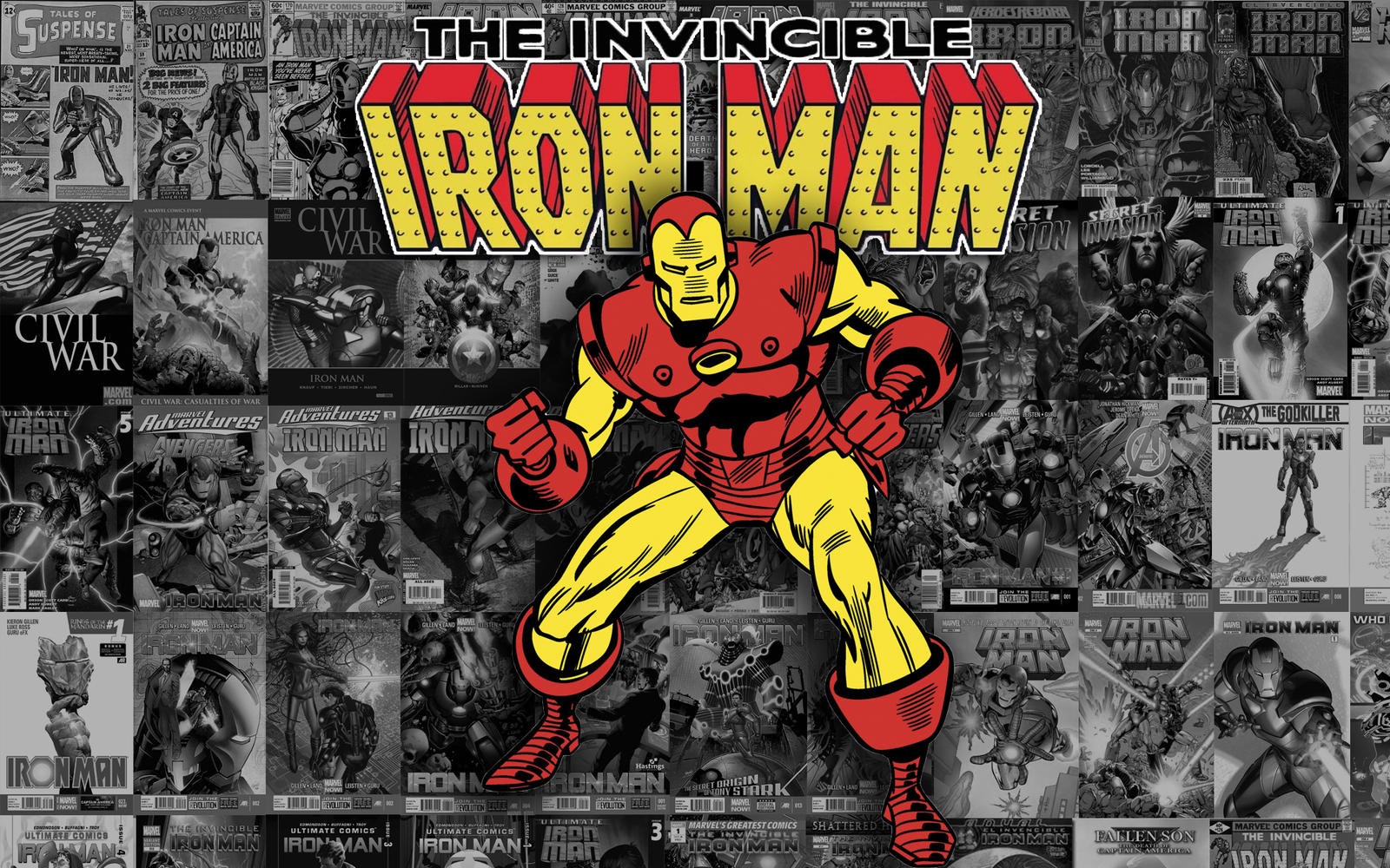 Vintage Iron Man Wallpaper By SoRandomPokemonStuff On DeviantArt