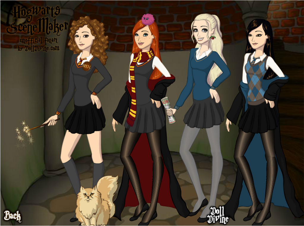Harry Potter Girls by AlyssGypsy on DeviantArt