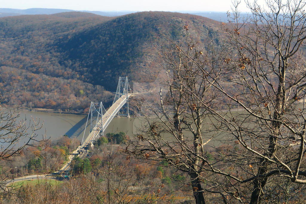 Bear Mountain Bridge,  the Hudson River and Anthon by peterkopher