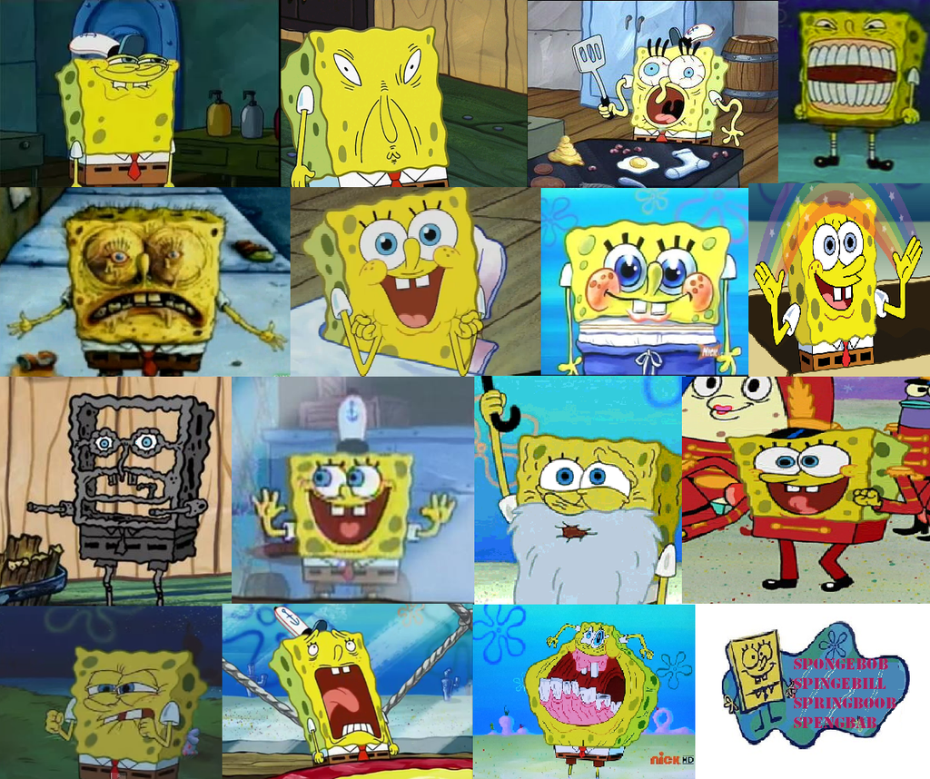 SpongeBob Funny Faces And Weird Faces By Ragameechu On DeviantArt