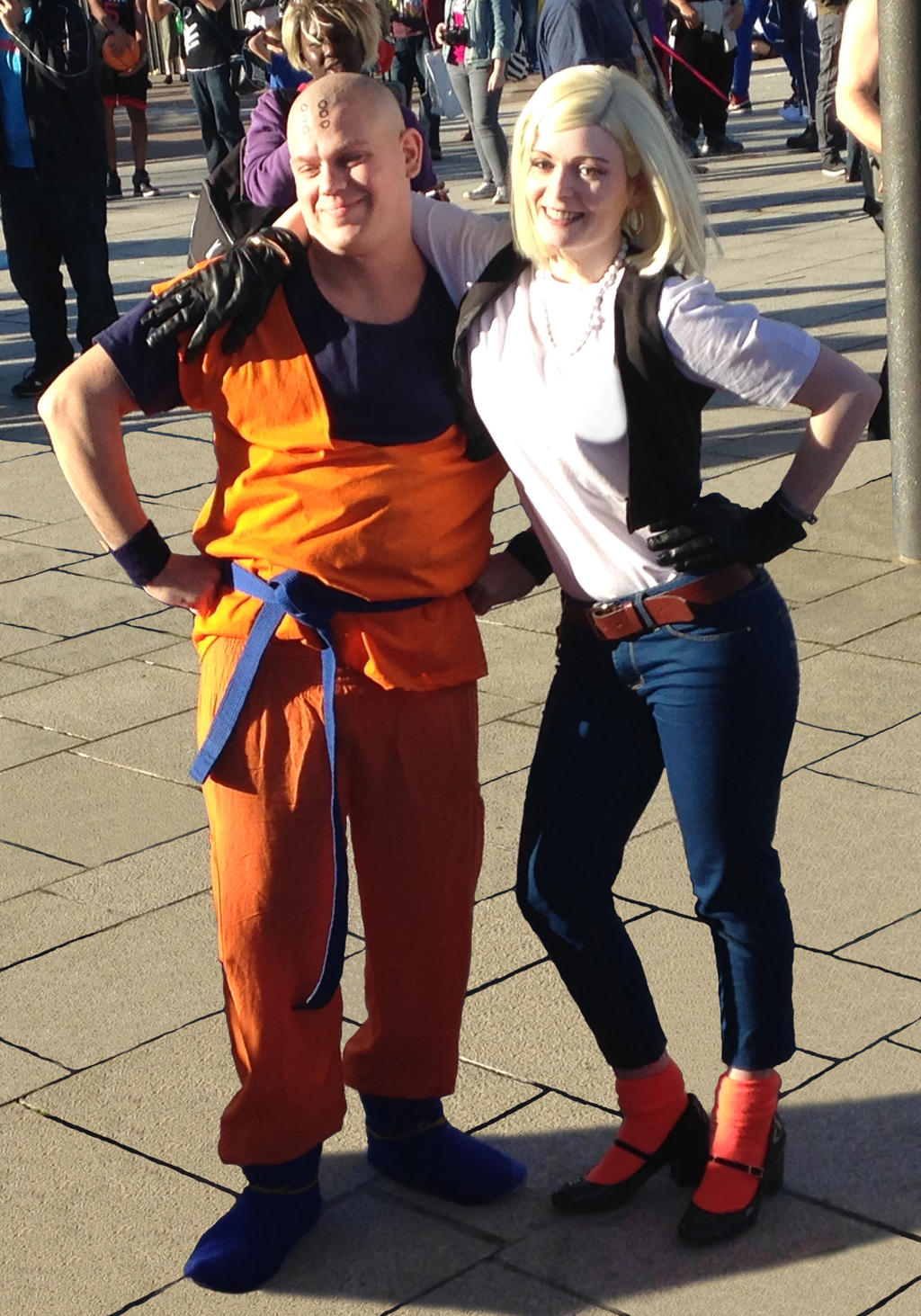 Android 18 and Krillin cosplay by KatMaz on DeviantArt