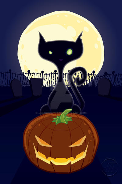 Halloween Cat by JRMurray76 on DeviantArt