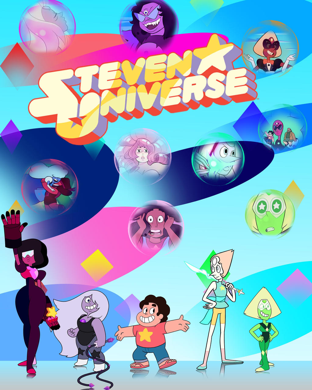 Steven Universe Poster by NeonRainbowGummyBear on DeviantArt