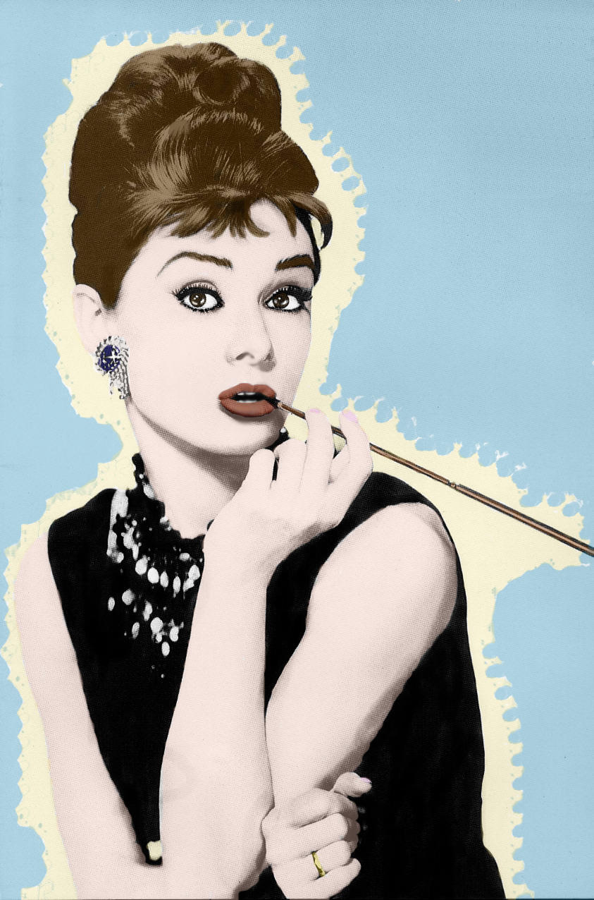 Colorized:: Audrey Hepburn by longfortheflowers on DeviantArt