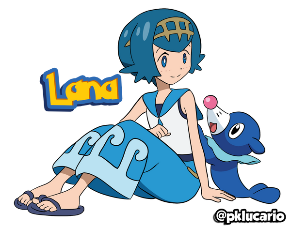 Lana (Anime) - Pokemon Sun and Moon by PkLucario