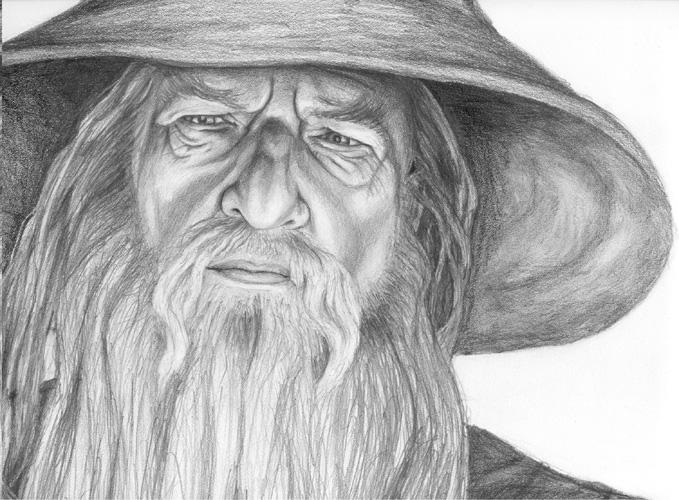 gandalf the gray coloring pages - photo #42