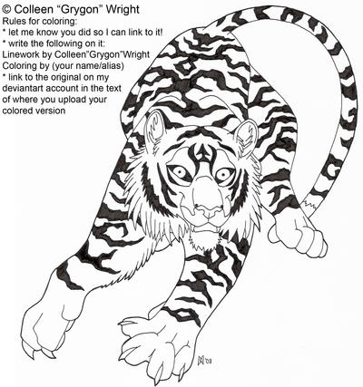 Inner Kitten Coloring page by grygon on DeviantArt