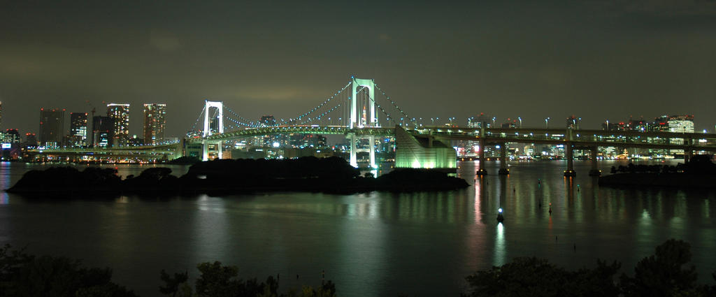Rainbow Bridge Tokyo, Japan by zerolux on DeviantArt