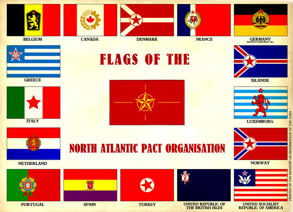 Flags of the North Atlantic Pact Organisation by marcpasquin on DeviantArt