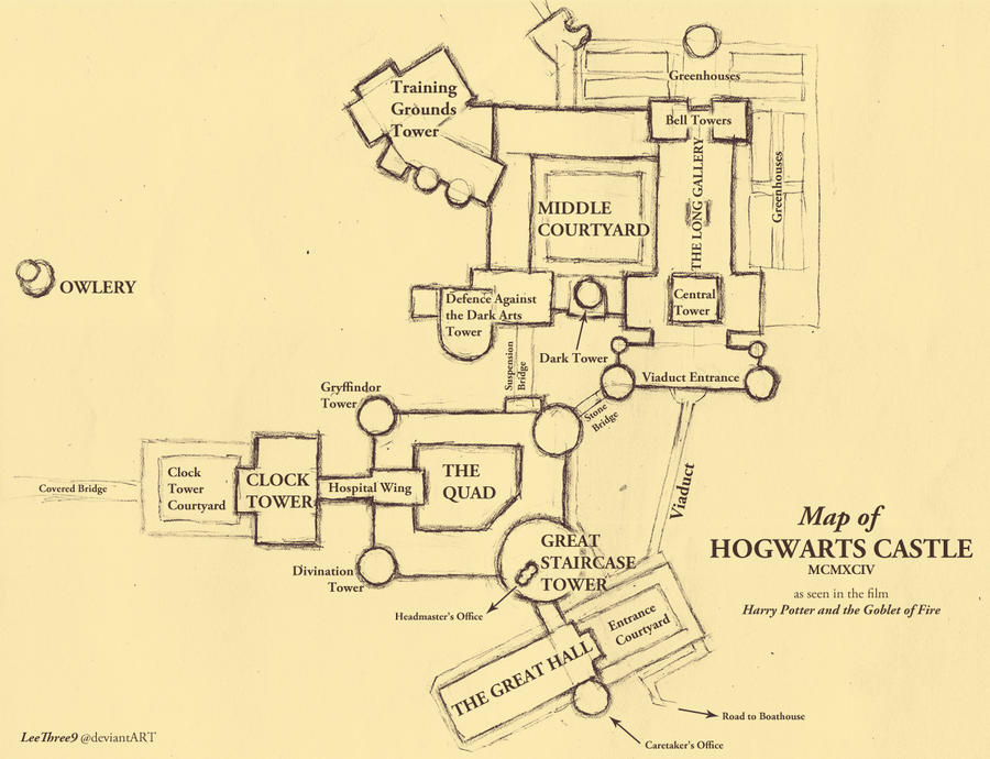 Image result for map of hogwarts