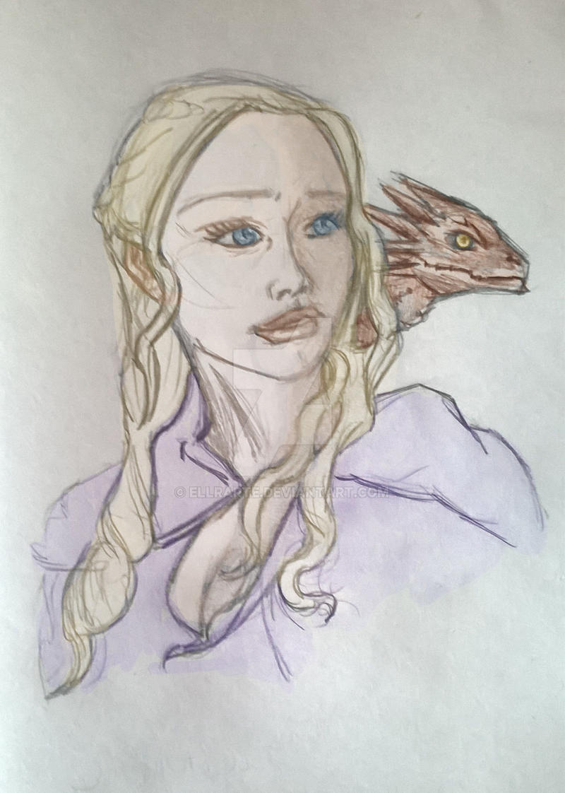Daenerys Targaryen by ELLRarte on DeviantArt