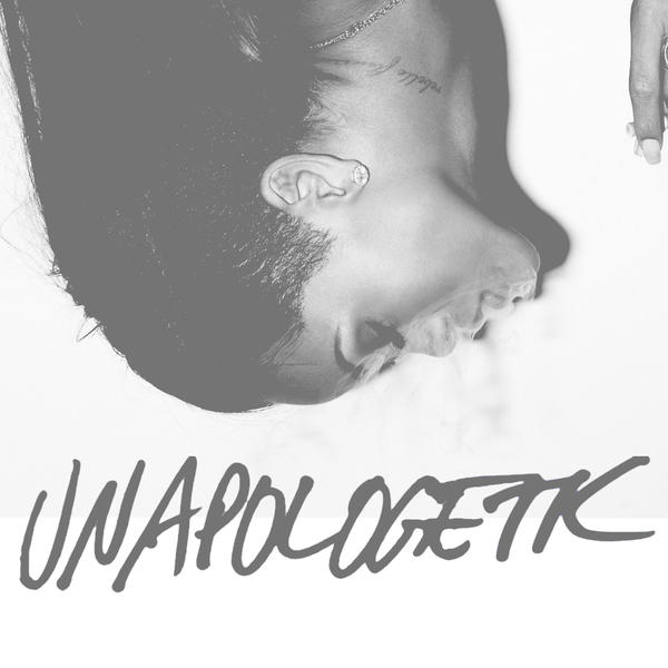 What is the font of Rihannas new album title UNAPOLOGETIC 