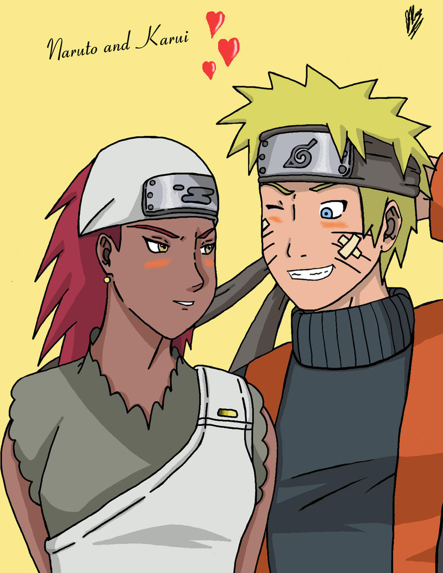 Naruto and Karui by AlphaDelta1001 on DeviantArt
