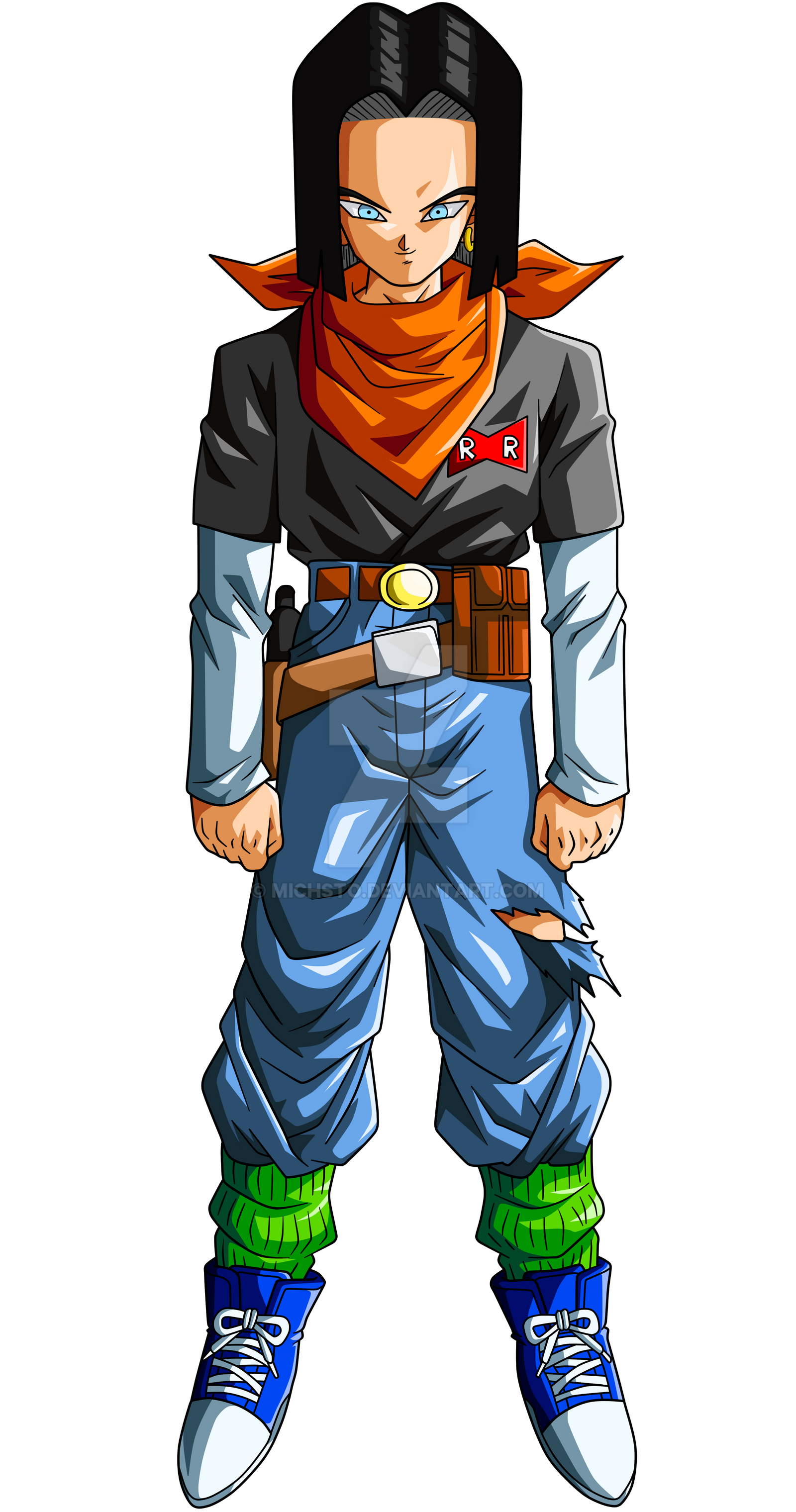 Android 17 by Michsto on DeviantArt