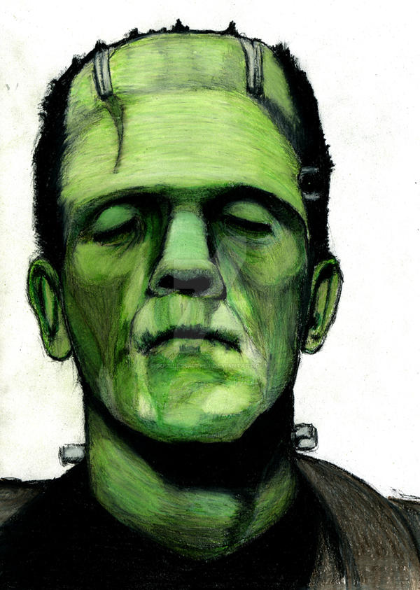 Frankenstein's monster_color by soullesspuppet on DeviantArt