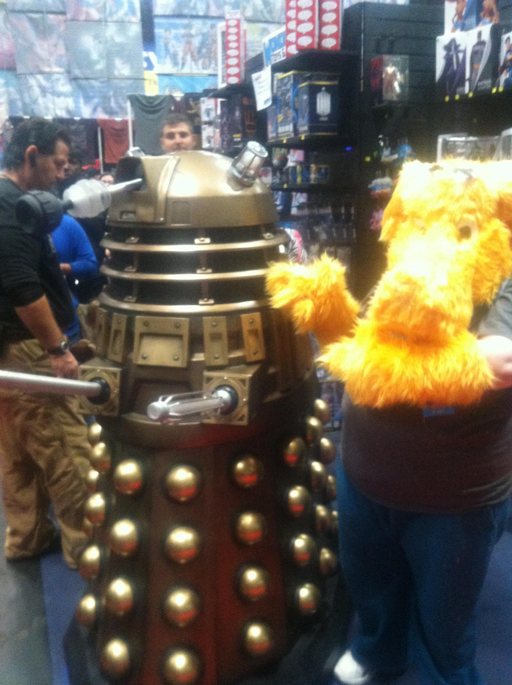Mr Peanutbutter and the Dalek by Radical-Hat on DeviantArt1024 x 1371