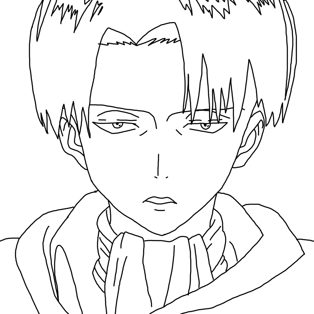 Levi From Levi Ackerman Coloring Page Anime Coloring Pages | Images and ...