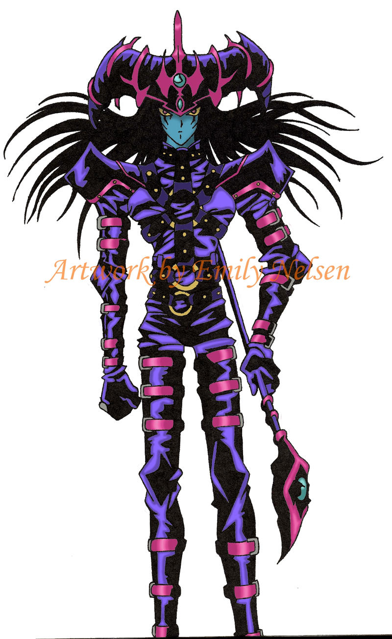 Magician of Black Chaos Color by DarkGeminiLily on DeviantArt