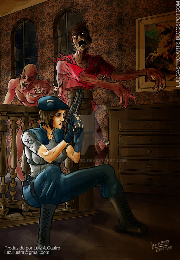 Resident Evil Fan art by LuizCastro on DeviantArt