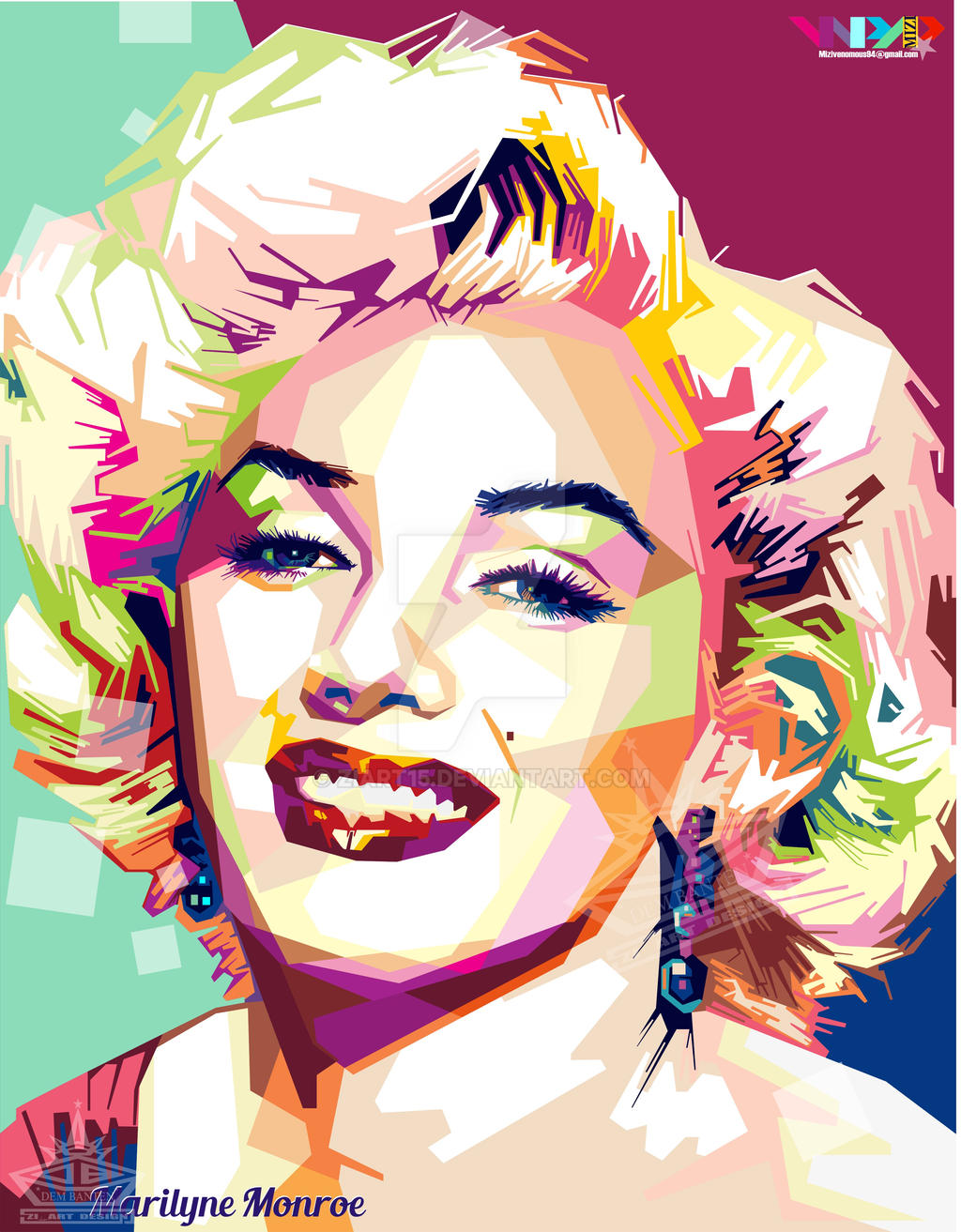 Marilyn Monroe by ZiArt15 on DeviantArt