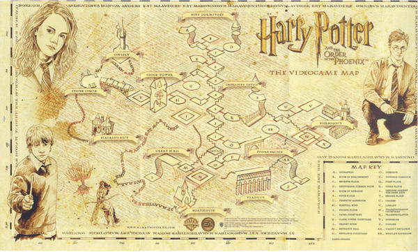 Hogwarts Map by Shikatema4ever on DeviantArt