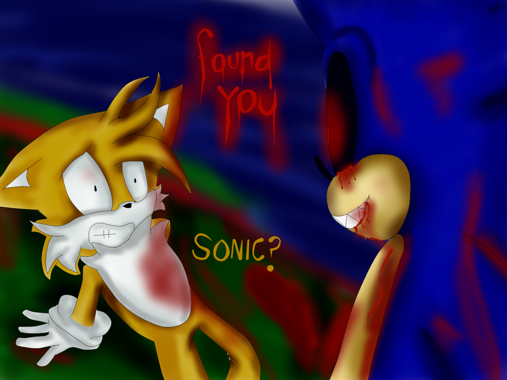 Tails and Sonic exe by Duphs on DeviantArt