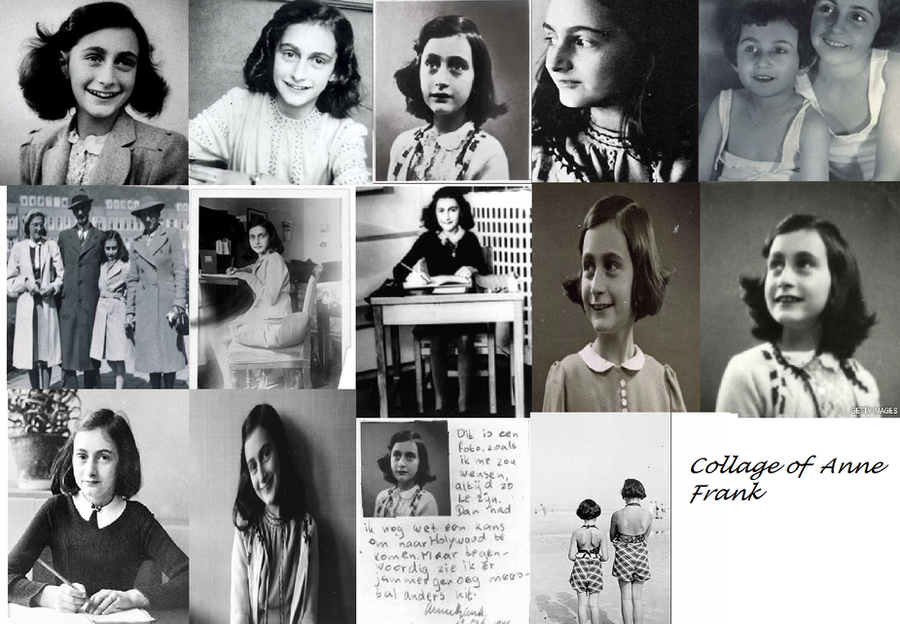Anne Frank Collage by HellGirlTsubasaFan