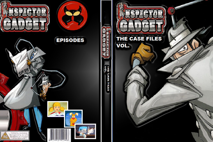 Inspector Gadget The Case Files DVD Template by ZT4 on DeviantArt