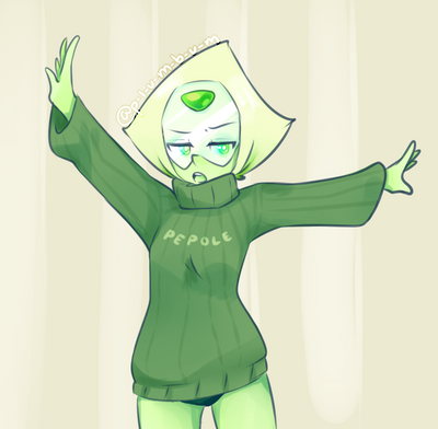 either she doesn't know how to pose or she's not down with the plan :I  enjoy~  Art (c) me Peridot (c) Rebecca Sugar   DO NOT USE/POST THIS ANYWHERE! This is my art, not your to...