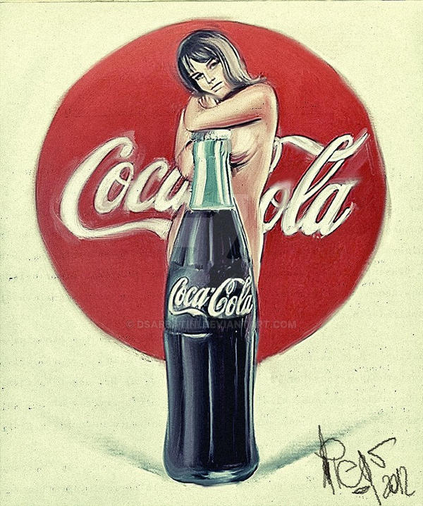 Coca Cola Digital Drawing by dsabbatini on DeviantArt