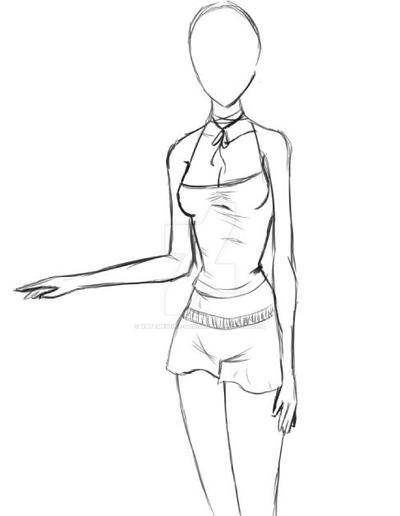 Anime Girl Body Base Sketch Drawing Art Ideas Free female base mesh 2020 made in my spare time. anime girl body base sketch drawing