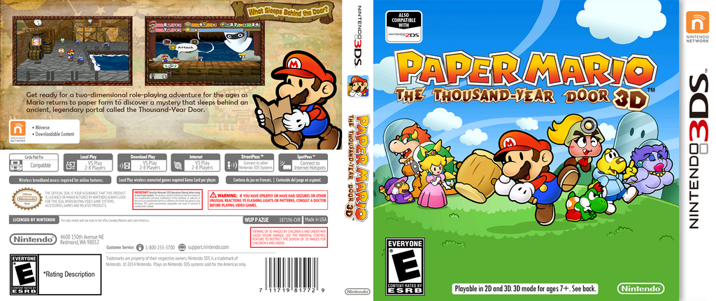 Paper Mario The Thousand Year Door Characters