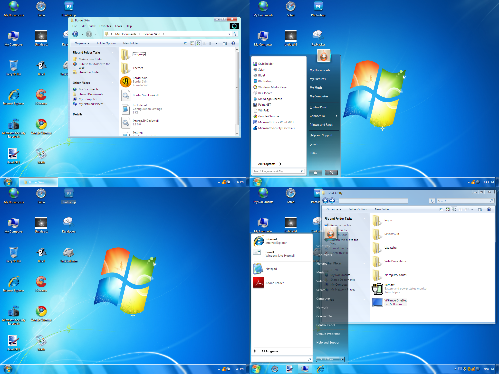 windows 7 themes for xp zip download