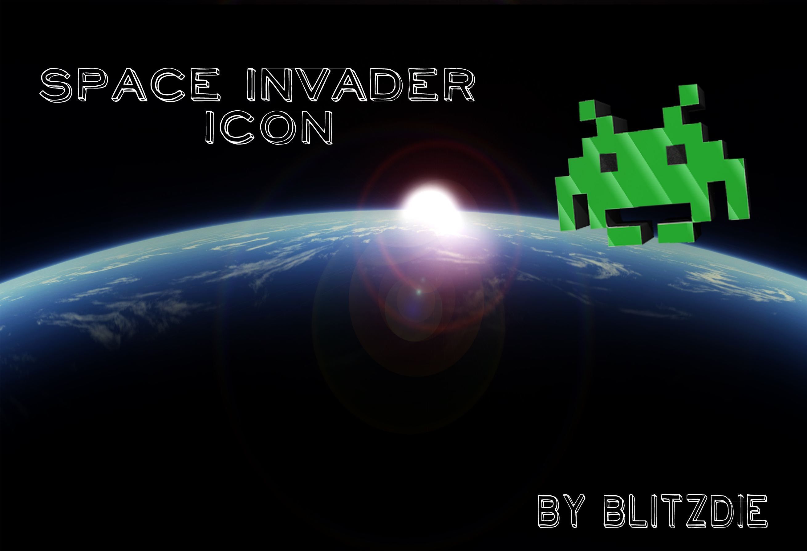 Space Invader Icon by BlitzDie on DeviantArt
