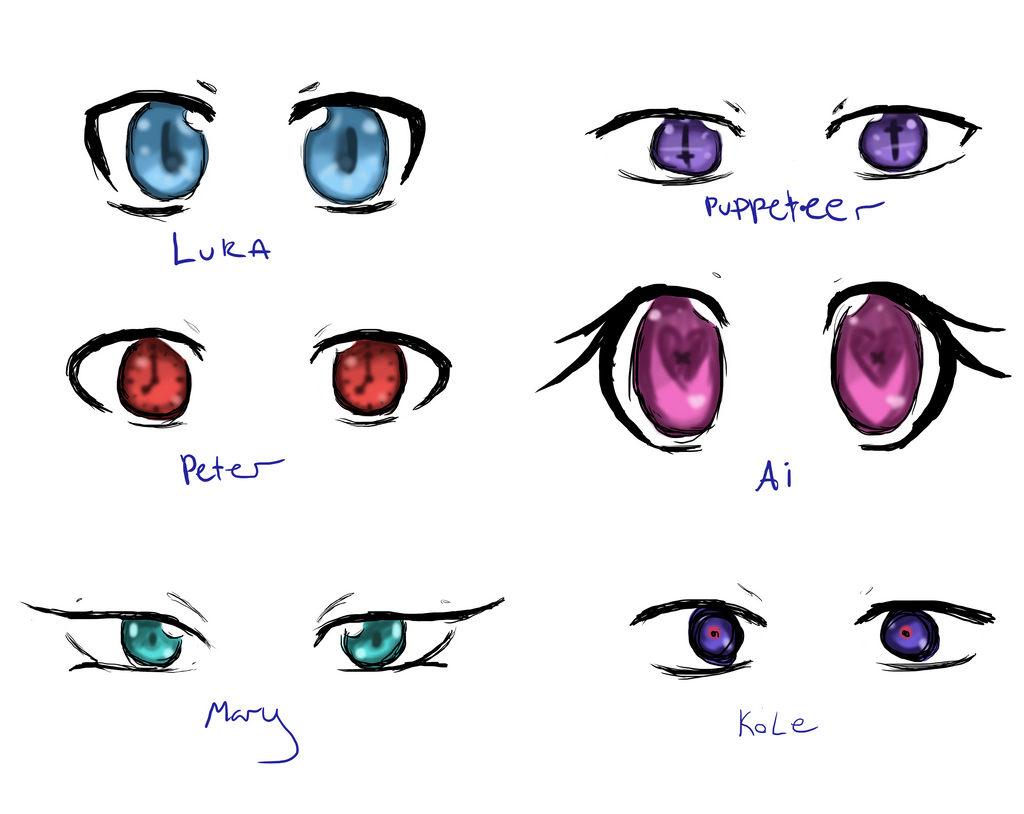 Robot Character Eyes by Tri-Falls on DeviantArt