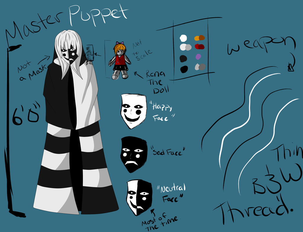 (CPOC) Master Puppet Reference Sheet by L0ra2 on DeviantArt
