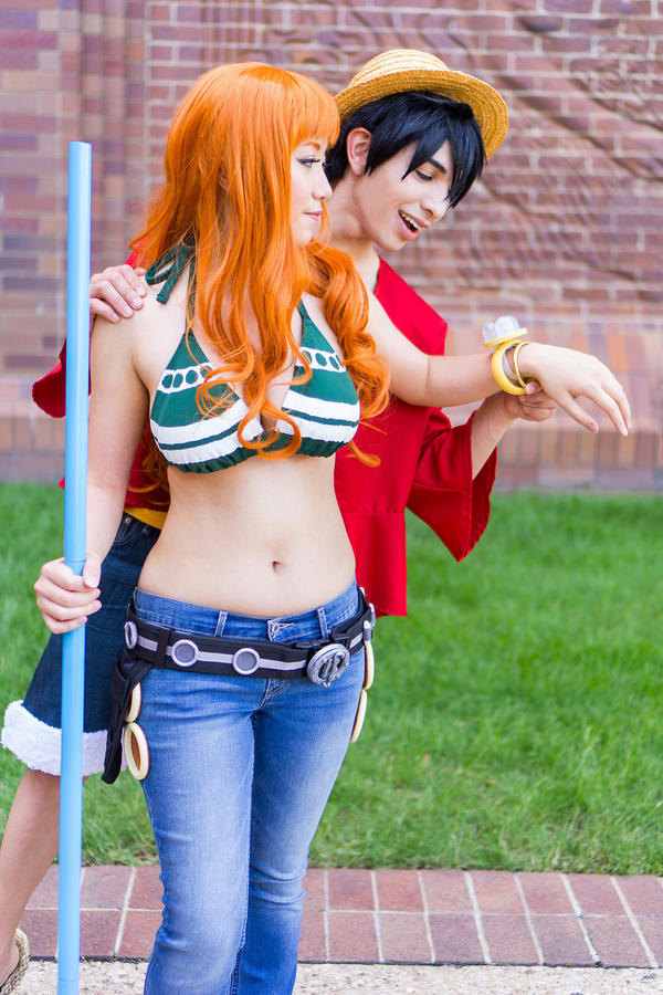 Luffy Sees Nami's Log Pose: One Piece Cosplay by firecloak ...