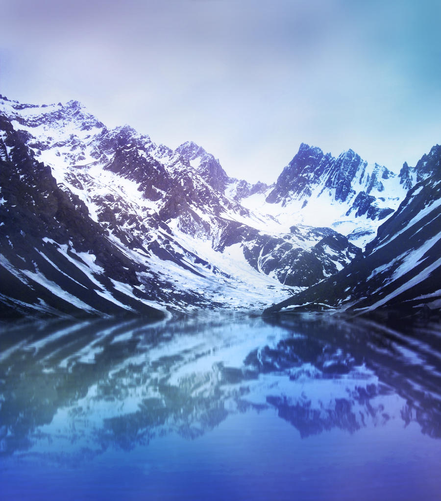 Premade Background Snowy Mountains By KalosysArt On DeviantArt