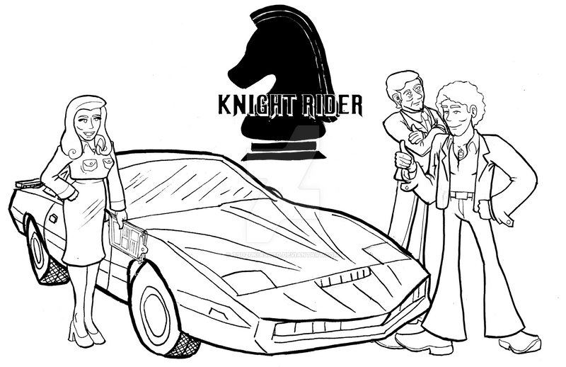 Knight Rider - Cast Lineup by tsuzukiasato on DeviantArt
