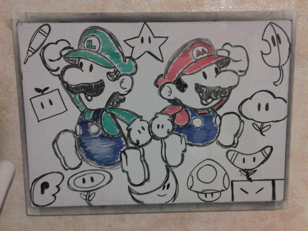 Dry erase board drawing 3 by YcAnArY on DeviantArt