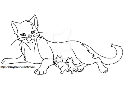 The gallery for --> Warrior Cat Lineart Kasarawolf